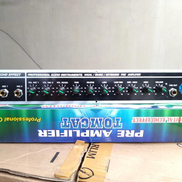 Promo Kit Pre Amplifier Tone Control Tomcat Keyboard Gitar