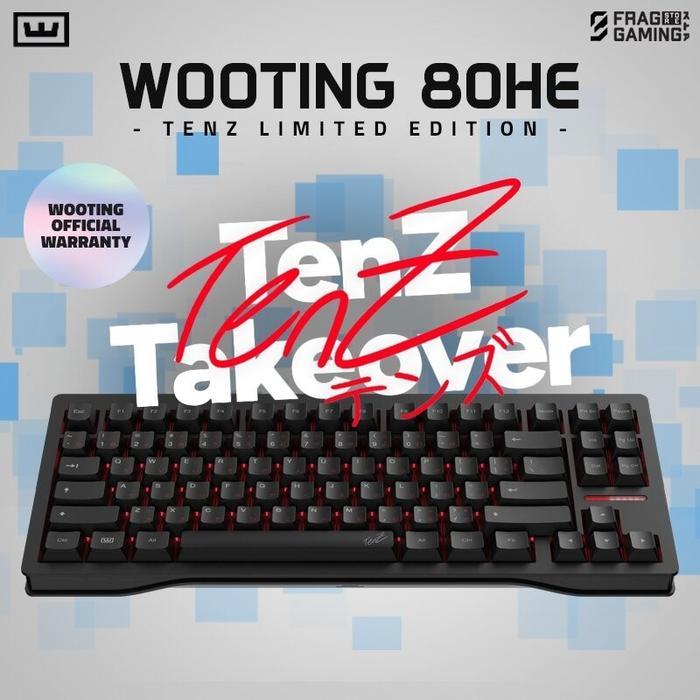 Wooting 80HE TenZ Takeover Keyboard Limited Edition - Valorant Gaming