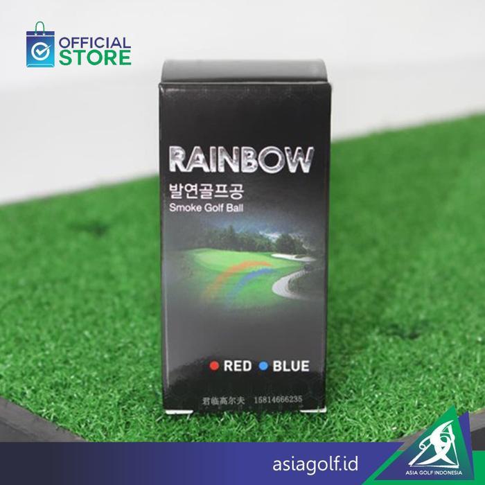 Smoke Golf Ball / Bola Golf Asap Rainbow #Gratisongkir
