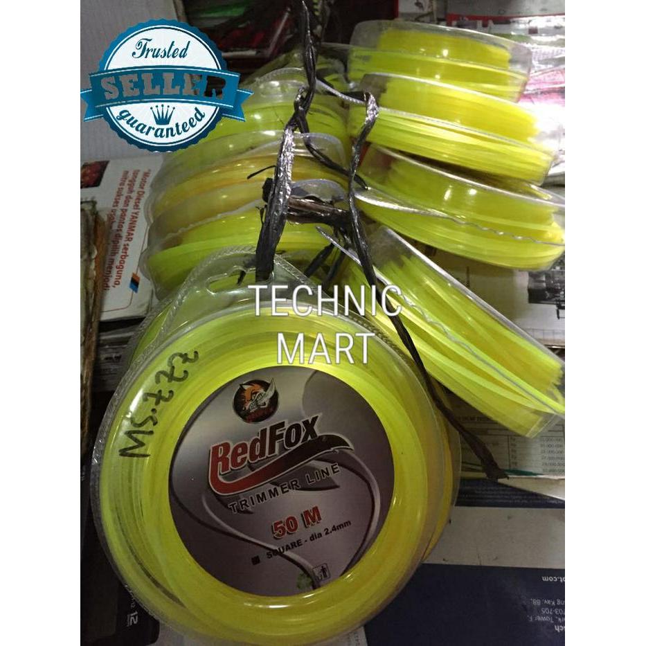 PROMO SPECIAL Trimmer Line 50 Meter merek Redfox