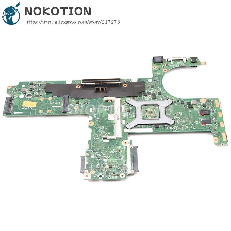 NOKOTION for HP Probook 6450B 6550B Laptop motherboard HM57 DDR3 HD4500 GPU free cpu