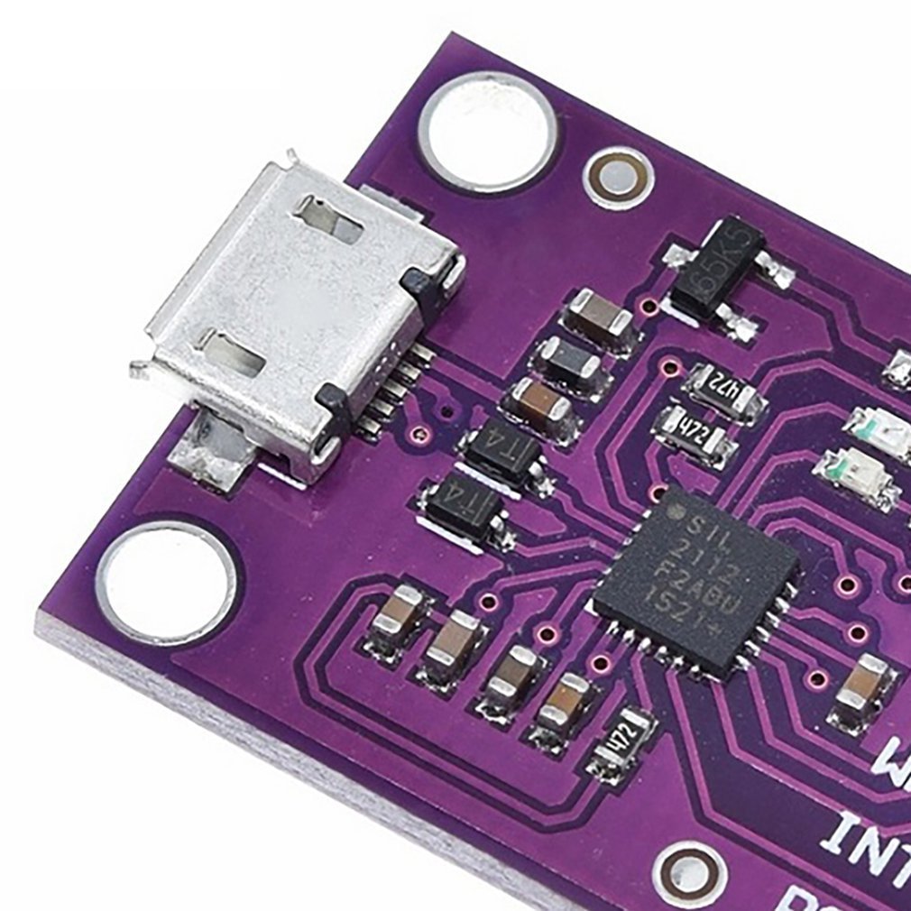USB to I2C Communication Module CJMCU-2112 CP2112 Evaluation Kit for the CCS811 Debug Board Purple
