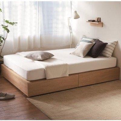 tempat tidur, ranjang, divan, dipan minimalis - Putih, 90x200