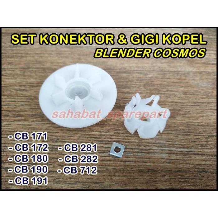 "New" SET KONEKTOR & GIGI KOPEL BLENDER COSMOS CB 190 191 CB 281 282
