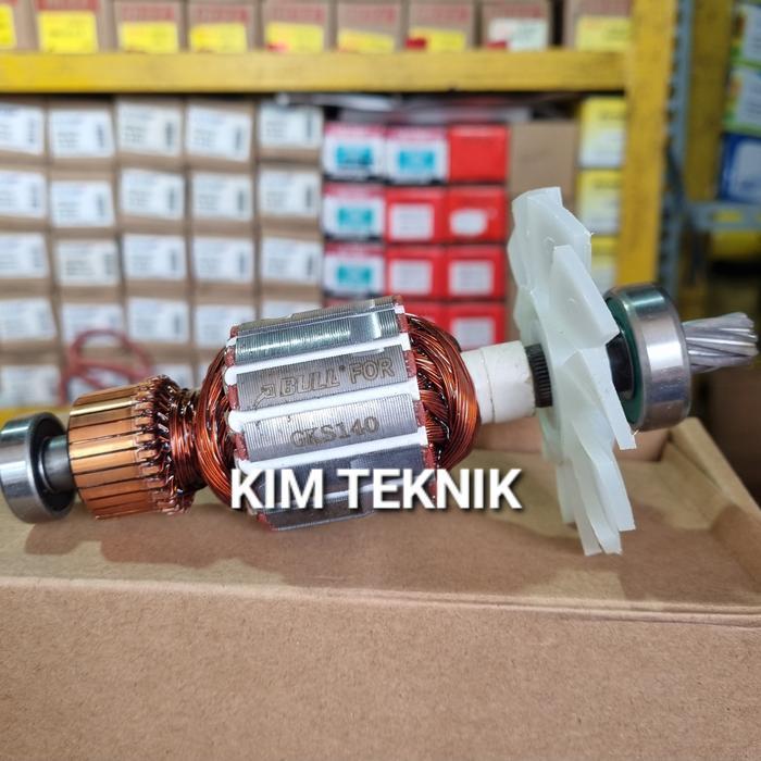 Armature Angker Bosch Gks140 Rotor Mesin Marble Cutter Bosch Gks 140 Bull