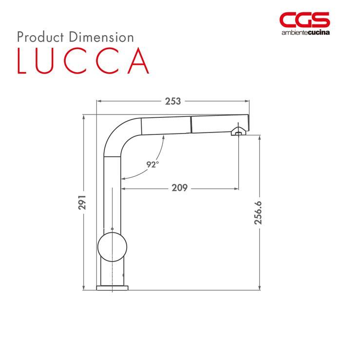 Kitchen Sink Bak Cuci Piring Dapur Granit 1 Lubang CGS SEVILLA Rockgranite Sink - Paket Sink dan