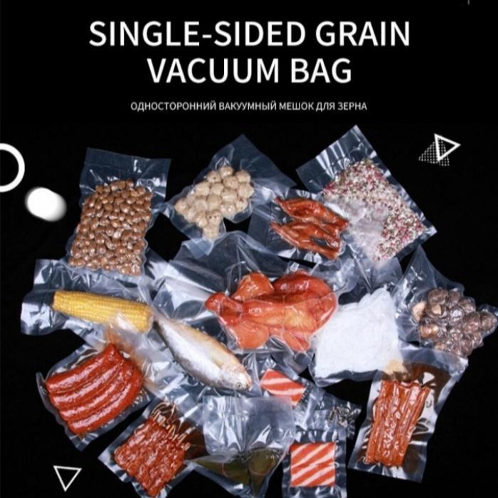 Plastik Vacuum Vacum Bag Emboss 17X25 Plastik Vakum Emboss Food Grade
