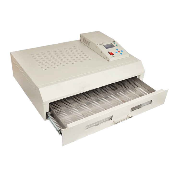 PROMO HARI INI  Intelligent Infrared IC Heater Puhui T-962C Infrared Reflow Oven Soldering station f