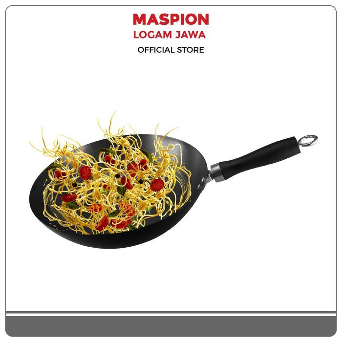 Maspion Maslon Wajan Anti Lengket Basic Classic Wok 30 cm