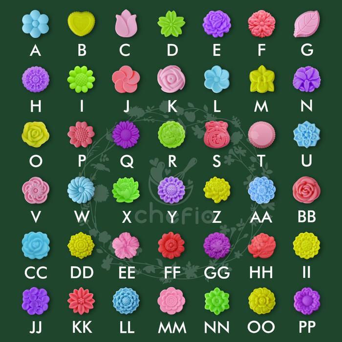 Cetakan Silikon Mini Putu Ayu Puding Kue Talam Muffin Sabun