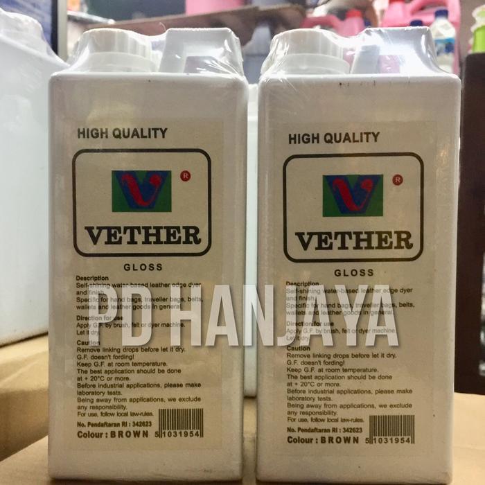 CAT PINGGIRAN VETHER - BROWN / COKELAT