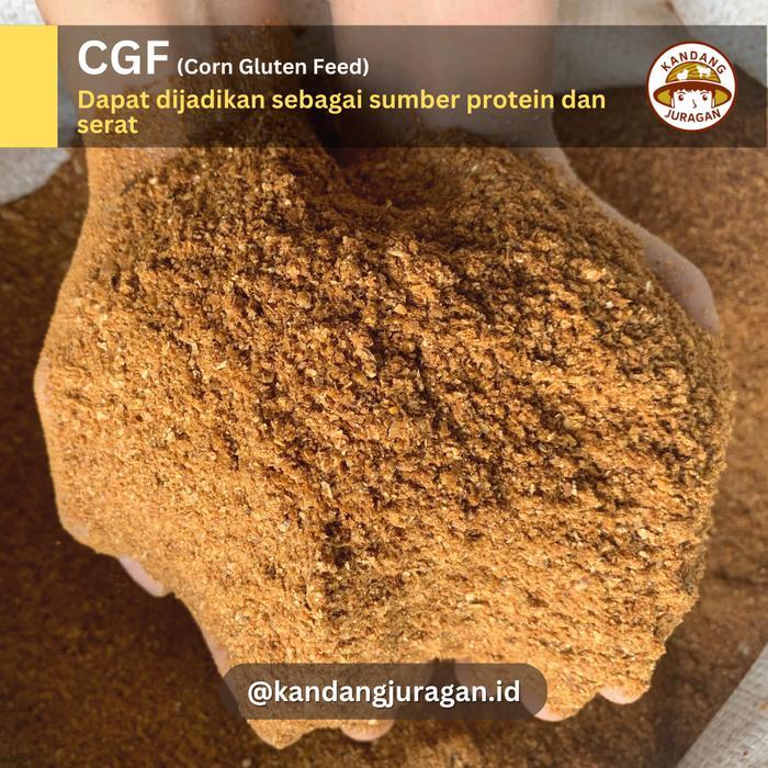 CGF 10 Kg (Corn Gluten Feed) Pakan ternak tinggi protein dan serat