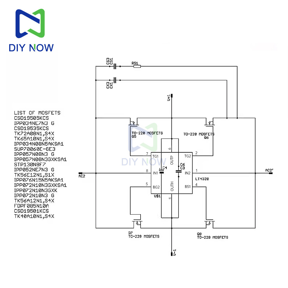 Ac 7-40V Ideal Diode Rectifier Bridge Module Lt4320 Class A Power Amplifier Suitable For Jlh1969