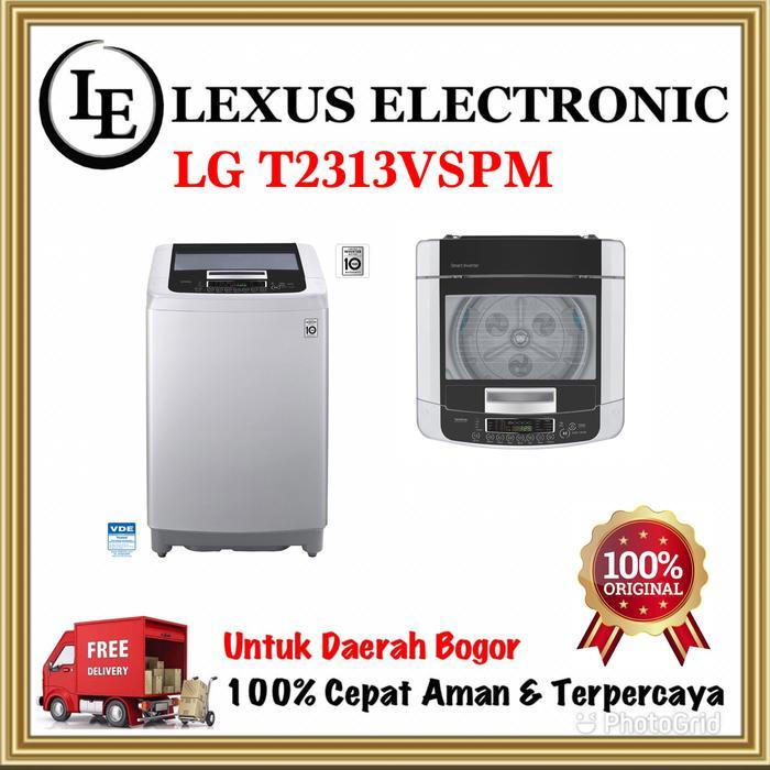 LG MESIN CUCI TOP LOADING 13KG T2313VSPM 2313VSPM INVERTER
