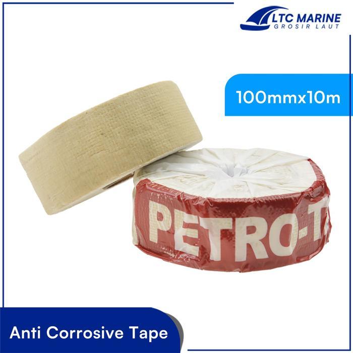 Terlaris IMPA 812472 Petro Tape Grease Tape Anti Corrosive Waterproof Isolasi Pipa 100mm x 10mtr