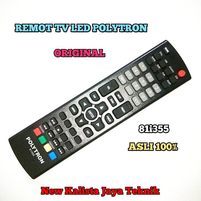 REMOT TV LED POLYTRON 81i355 ORIGINAL ASLI 100% REMOTE TV 81I355 REMOT TV POLYTRON 81I355 81i355 ORI
