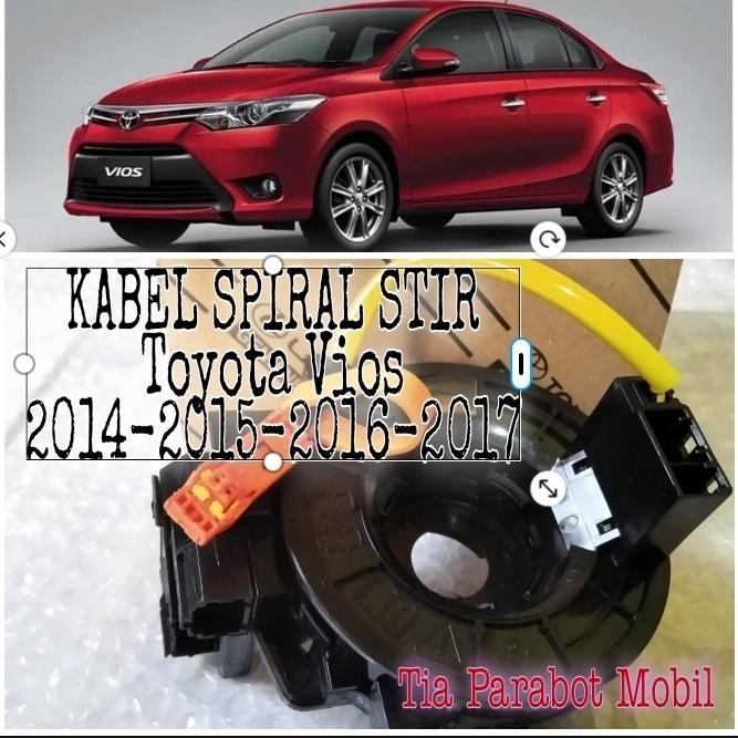 Kabel Spiral Fleksibel Stir Toyota Vios 2014 2015 2016 2017