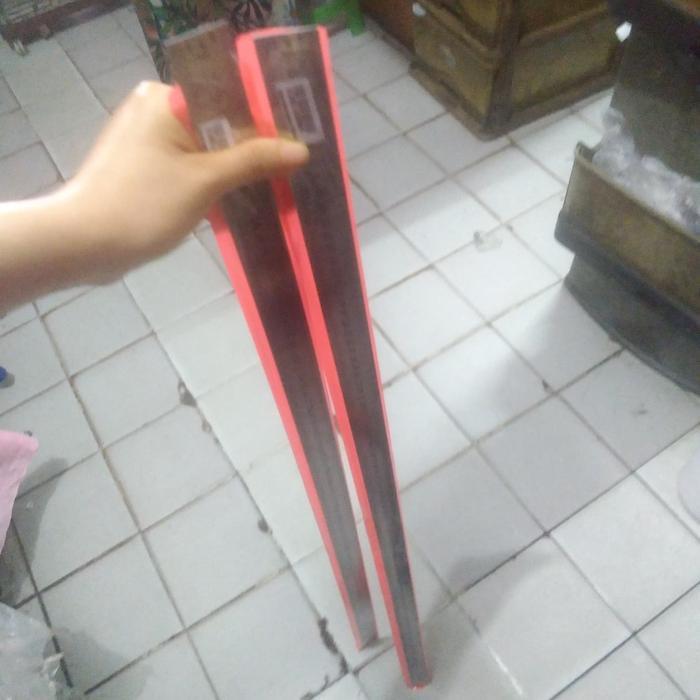 Premium Penggaris Besi Panjang 1 Meter Original
