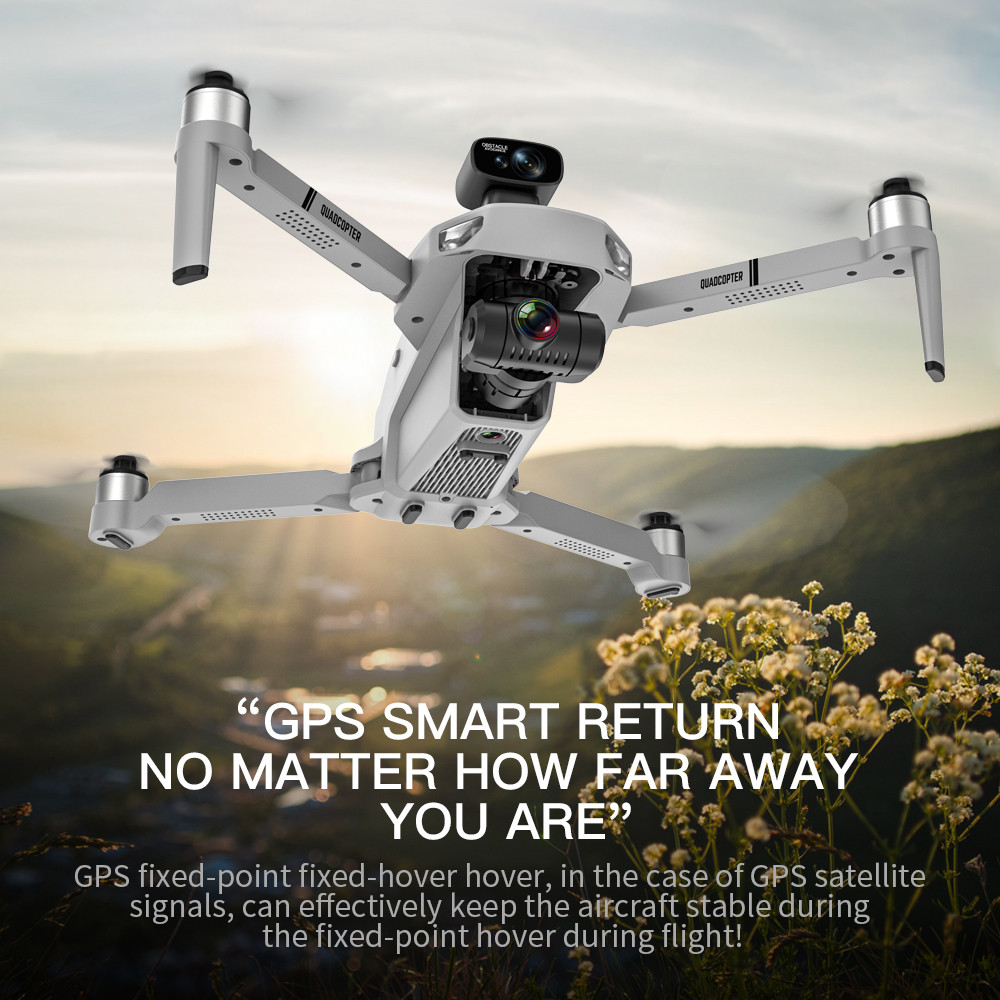 New KF102 professional drone dual camera brushless drone 8K wide angle shooting drone 5G positioning