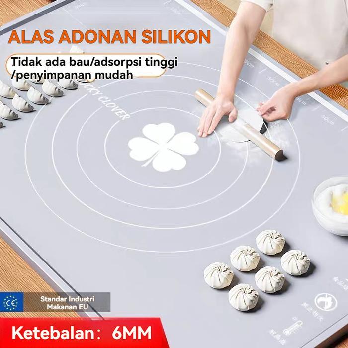 alas adonan kue silikon/alas buat kue silikon besar/alas adonan/alas adonan silikon/alas bikin kue
