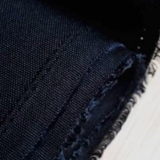 Bisa Termin Kain Kanvas Polos Warna Hitam