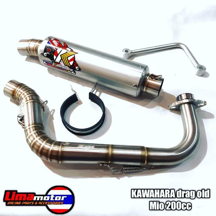 Knalpot Kawahara Drag Mio 200 Old Original