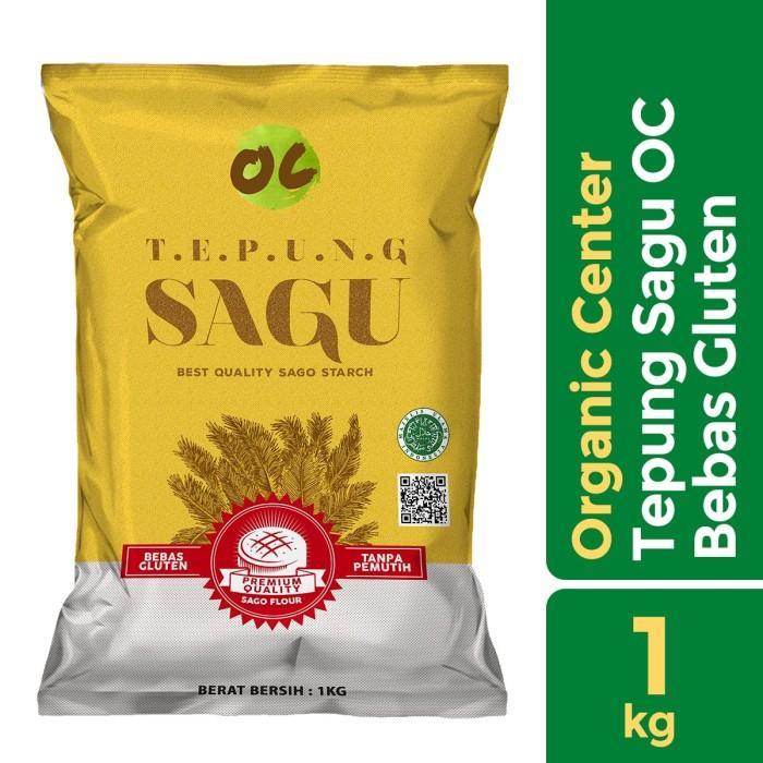 Organic Center - Tepung Sagu 1Kg - Tepung Sagu Organik - Gluten Free
