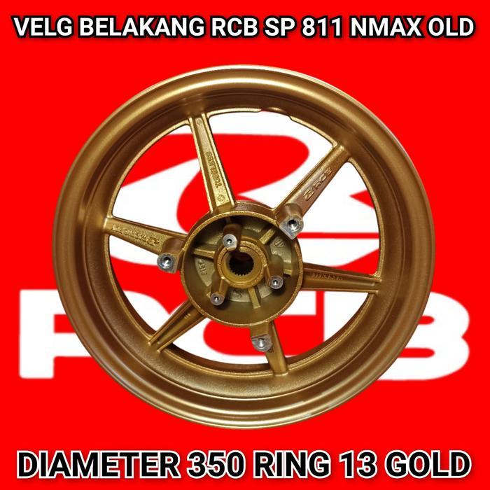 Velg Belakang Rcb Nmax Old Diameter 350 Ring 13 Sp 811 Gold - Original Racing Boy