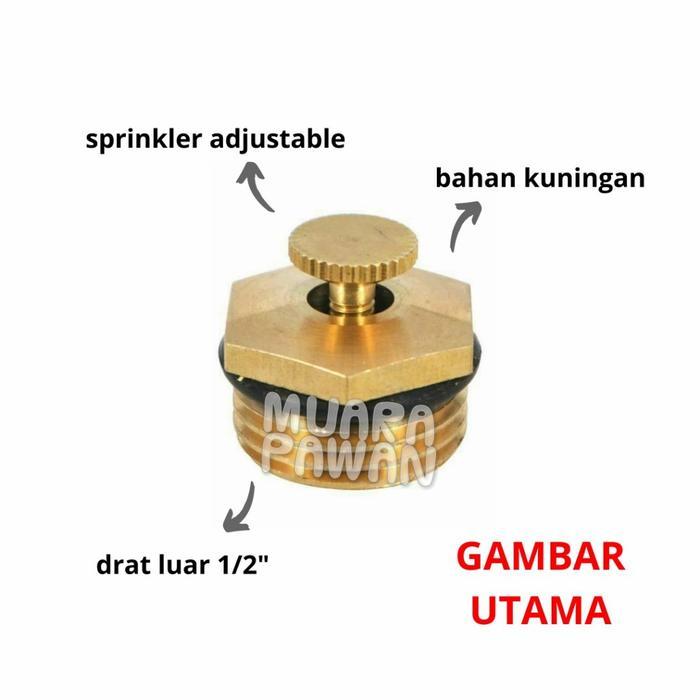 Sprinkler Penyiram Tanaman Sprayer Semprotan Taman Kebun Kuningan