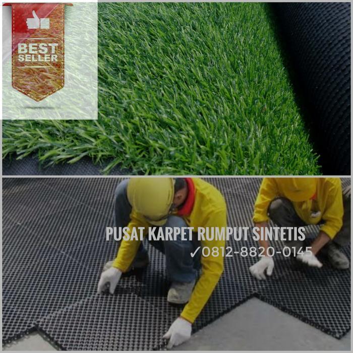 NEW!!! PROMO ALAS RUMPUT SINTETIS - DRAINASE RUMPUT SINTETIS 100X100 CM MURAH