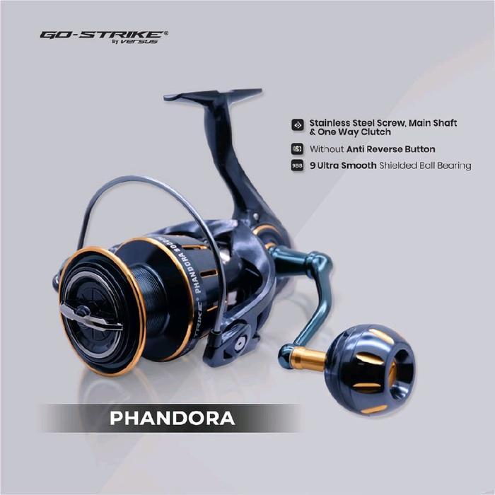 Grosir Reel Go Strike Versus Phandora 8000Pg