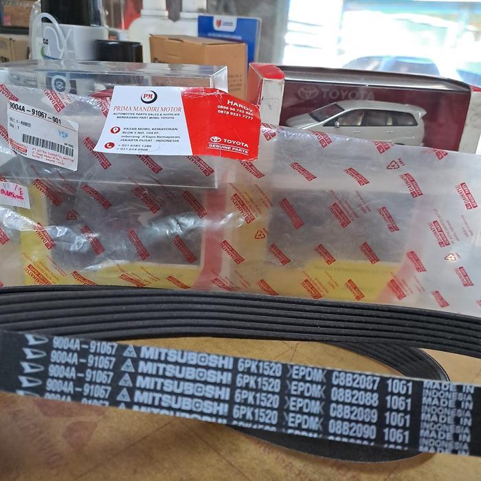 FANBELT FAN BELT AVANZA XENIA 1.3 1.5 2016-2019 ORIGINAL PASSSS