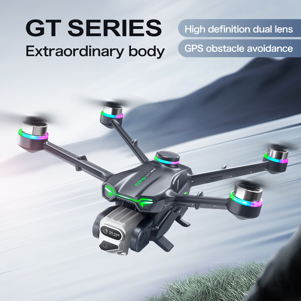 drone 5G screen optical flow GPS folding drone with WIFI transmission professional aerial camera