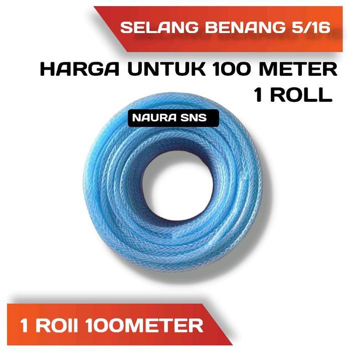 TEREMURAHTERLARIS READY SILAHKAN DIORDER 1 ROLL SELANG 5/16 MURAH / SELANG AIR POMPA DC / IRIGASI