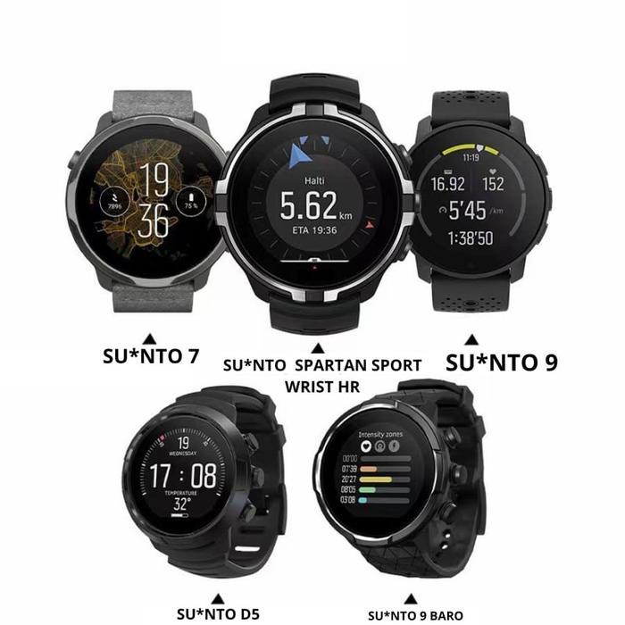 Terbaik Best Quality 100% Original Strap Band Tali Jam Compatible Untuk Suunto 7 Spartan Sport Wrist