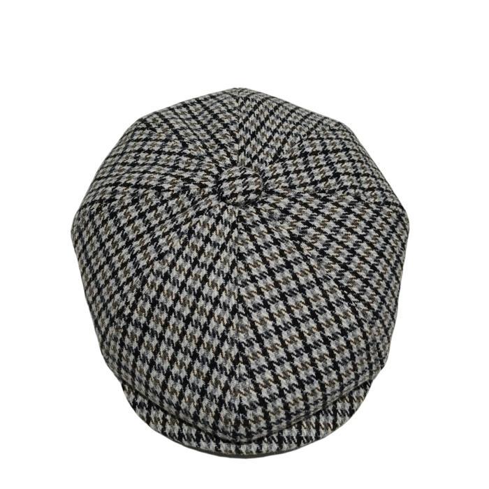 Thejam. The Original Newsboy Cap Wool Tweed Grey Vintage #Gratisongkir