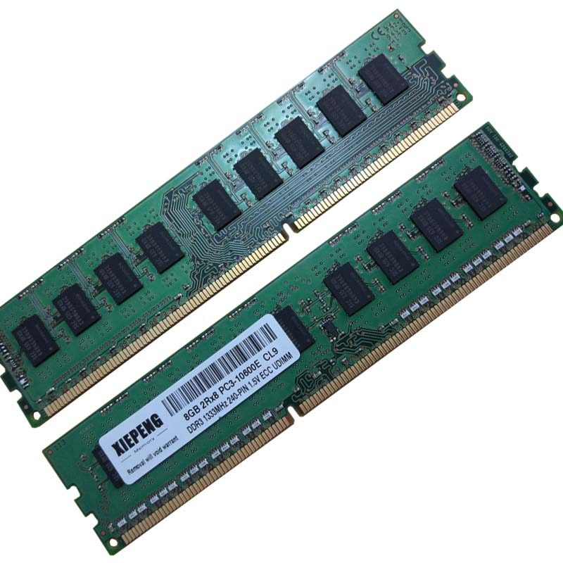 for IBM System x3250 M4 x3250 M3 x3250 M2 x3200 M3 Server RAM 8GB 2Rx8 PC3-10600 4G DDR3 1333MHz ECC