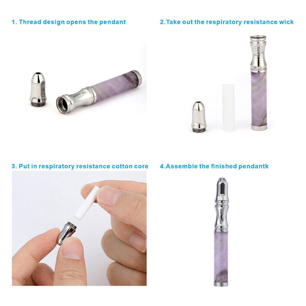 Quit Smoking Stick Stress Anxiety Relief Air Inhaler Mindfulness Breathing Tool for Adults