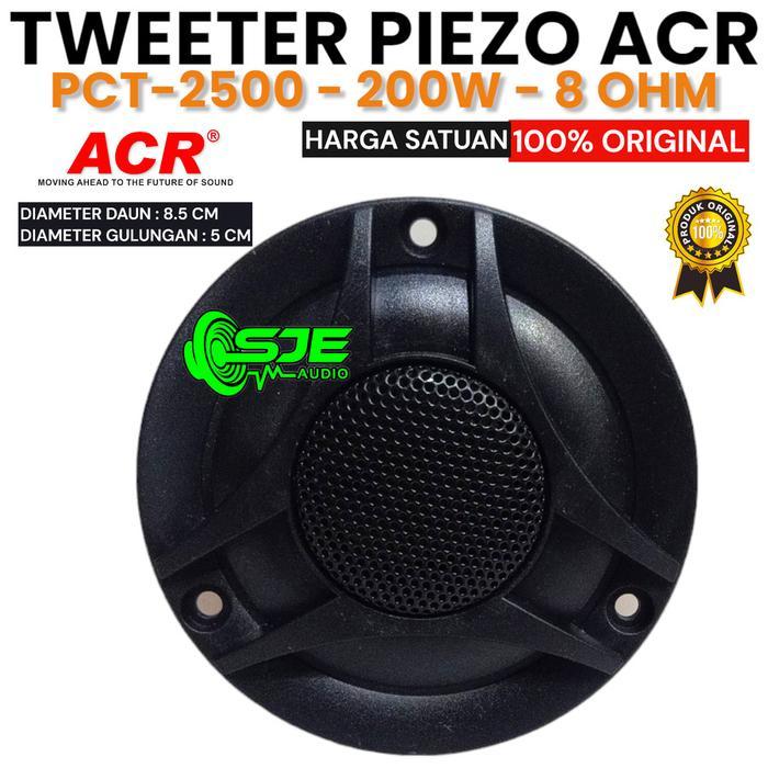 Twiter Tweeter Acr Pct-2500 Tweeter Piezo Electrico Elektric Acr Twetter Tweter Twitter Twitter