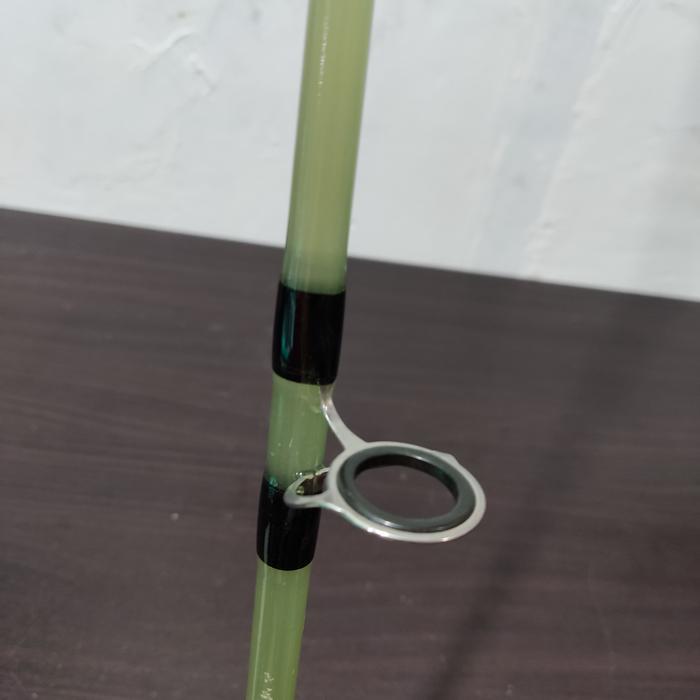 Joran Pancing Sambung 2 Fiber Transparan Panjang 240Cm Sambungan Drat Terlaris