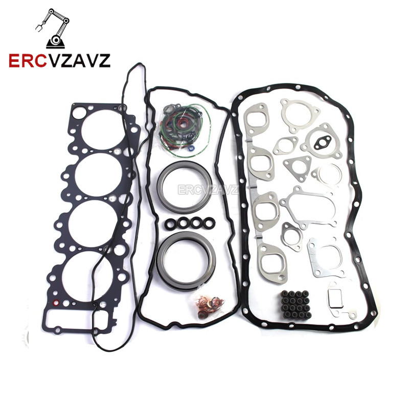 4HK1TC 4HK1 Engine Overhaul Gasket Kit For Isuzu TRUCK NPR NQR NRR Chevrolet GMC 5.2L Diesel 700P