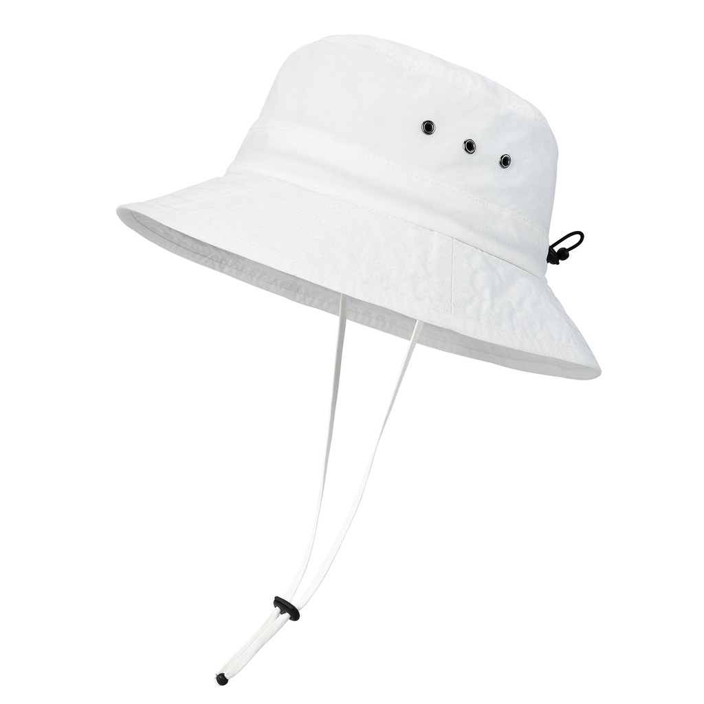 VOBOOM Men Cotton Washed Bucket Hat Packable Boonie Cap Sun Protection Visor Cap