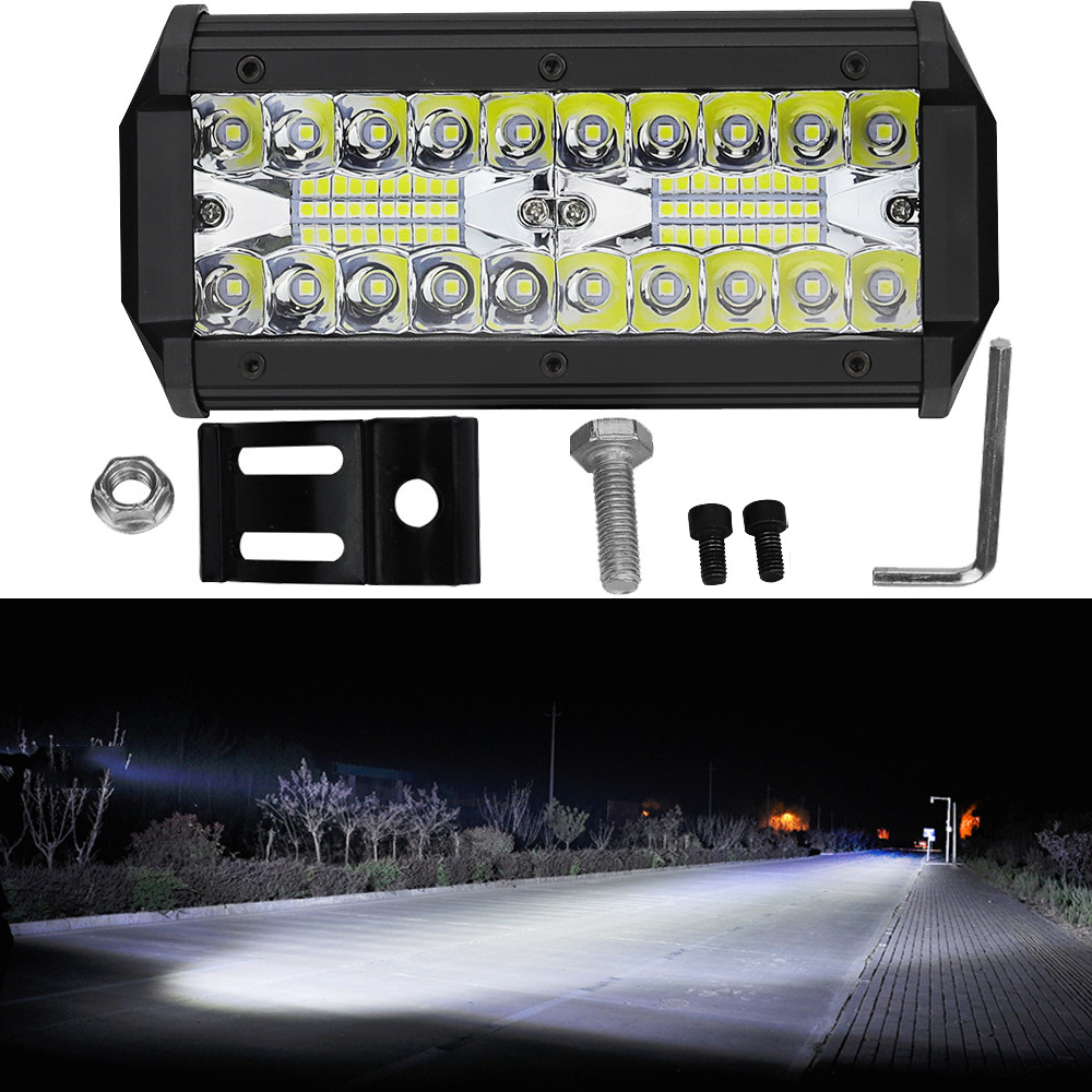 High Power Super Bright Car Led Light Bar 60w Bar Barra Spotlight Off Road LED Work Light 12V 24V