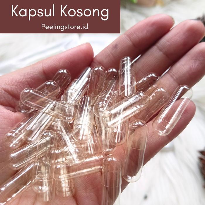 "New" 50 pcs Kapsul Kosong Kapsul Untuk Kertas Mood