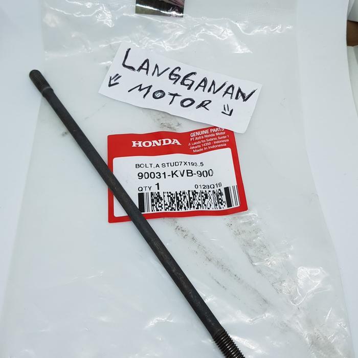 Baut Mesin Ancer Tusuk Sate Pendek Vario Karburator Beat Scoopy Spacy