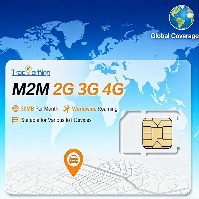 SIM/M2M card,4G GPS tracker, 360MB, IoT, IoT device,TrackerKing GPS J16/EC33 2G/3G/4G