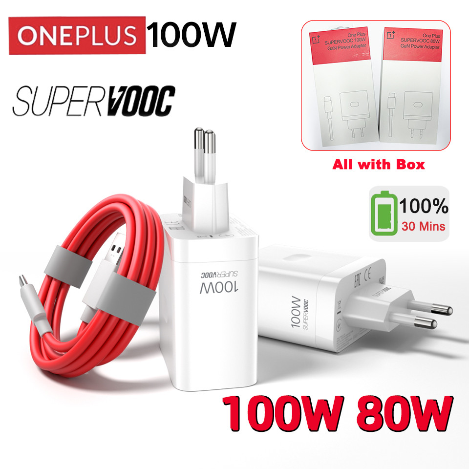 Oneplus 13 12 Original Charger 100W 80W Supervooc Adapter OnePlus 11 13r Nord 5 4 CE4 Lite Super