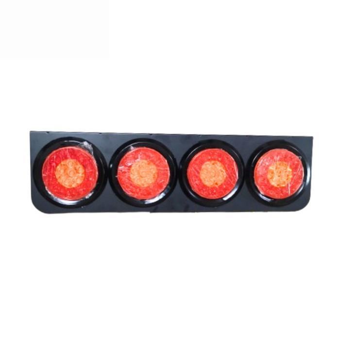 Lampu Stop Rem Truk Belakang Led Set 2 Warna Terbaru Fuso Hino Canter