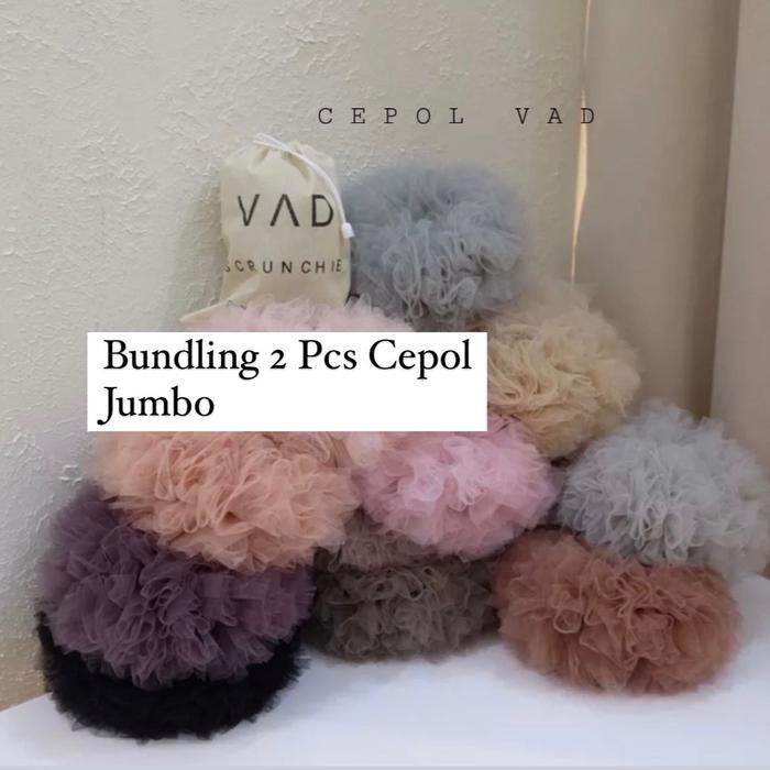 Dapat 2 Pcs Cepol Tile Size Jumbo VAD Anti Pusing Helm Friendly Jilbab Dalaman Instan Kerudung Topi