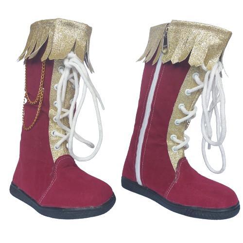 sepatu MAYORET drumband anak TK SD SMP SMA marching band wanita merah